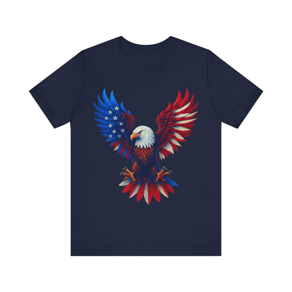 Patriotic Eagle 4th of July T‑Shirt
