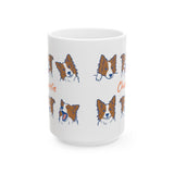 Personalized Dog Face Coffee Mug