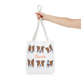 Hand-Drawn Pet Portrait Tote Bag