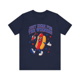 Just Here for the Wieners 4th of July T‑Shirt