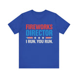 Fireworks Director 4th of July T‑Shirt