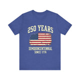 250 Years Semiquincentennial 4th of July T‑Shirt
