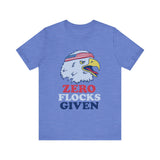Zero Flocks Given Eagle 4th of July T‑Shirt