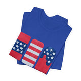 American Flag Ice Pop 4th of July T‑Shirt
