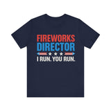 Fireworks Director 4th of July T‑Shirt