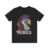 ‘Merica Eagle 4th of July T‑Shirt
