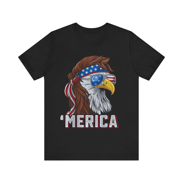 ‘Merica Eagle 4th of July T‑Shirt