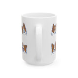 Personalized Dog Face Coffee Mug