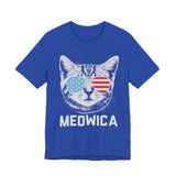 Meowica Cat 4th of July T‑Shirt