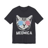 Meowica Cat 4th of July T‑Shirt