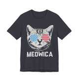 Meowica Cat 4th of July T‑Shirt