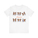Personalized Dog Face Expression With Name T-Shirt
