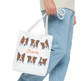 Hand-Drawn Pet Portrait Tote Bag