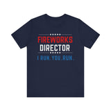 Fireworks Director 4th of July T‑Shirt