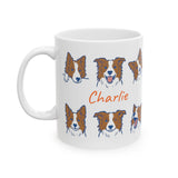 Personalized Dog Face Coffee Mug