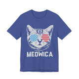 Meowica Cat 4th of July T‑Shirt