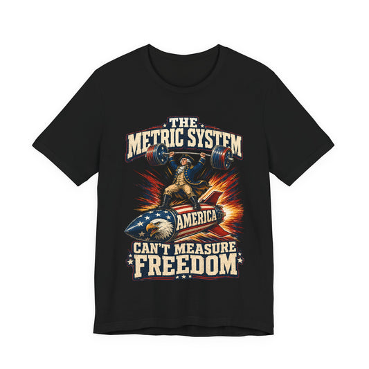 Freedom Weightlifter 4th of July T‑Shirt
