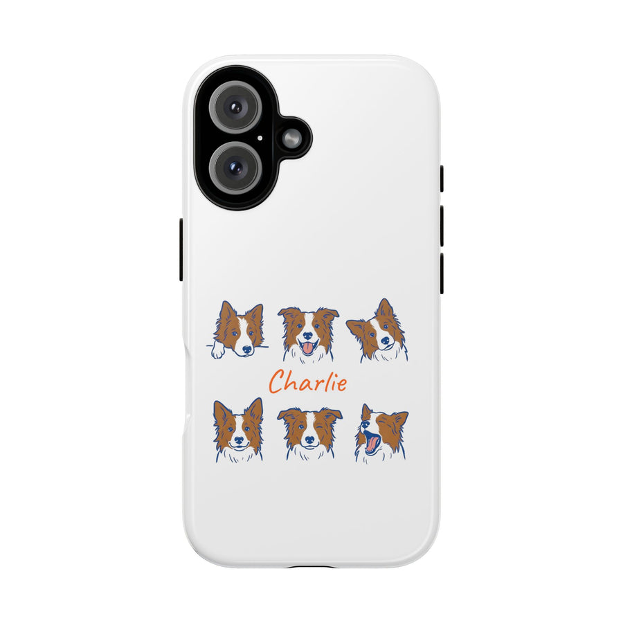 Personalized Dog Face Phone Cover
