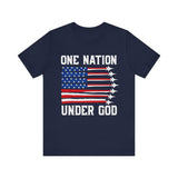 One Nation Under God 4th of July T‑Shirt