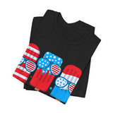 Patriotic Popsicle 'Stay Cool' 4th of July T‑Shirt