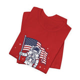 "DIBS" American Space 4th of July T‑Shirt