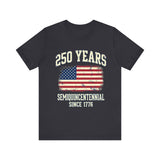 250 Years Semiquincentennial 4th of July T‑Shirt