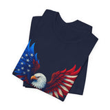 Patriotic Eagle 4th of July T‑Shirt