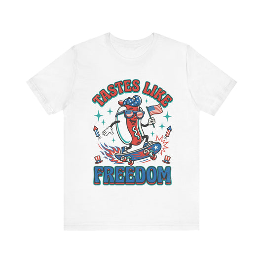 Tastes Like Freedom 4th of July T‑Shirt