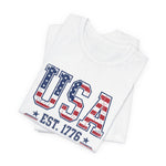 USA Est. 1776 4th of July T‑Shirt