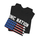 One Nation Under God 4th of July T‑Shirt